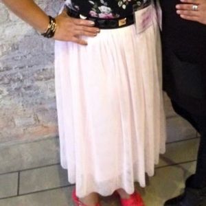 Tulle Skirts - Light Pink Midi Tulle Skirt Tulle Skirts - Light Pink Midi Tulle Skirt